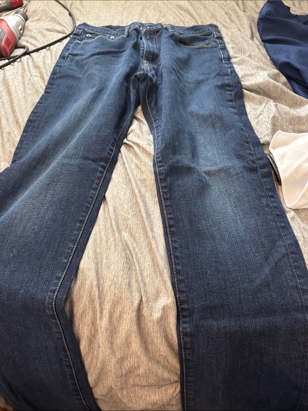 Lucky Brand Men's Dark Wash Straight Jeans